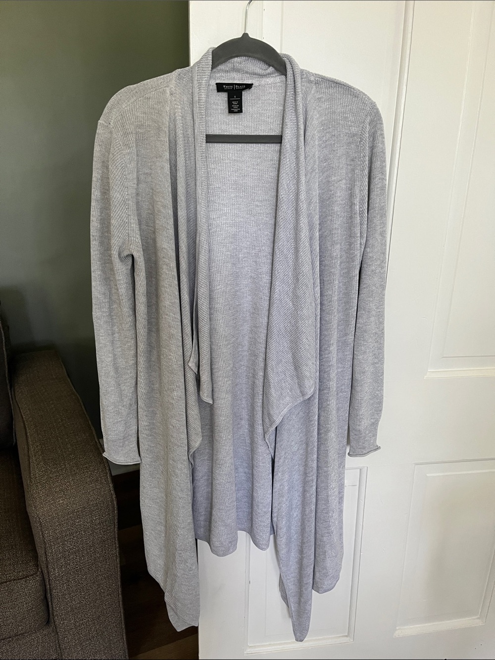 White House Black Market size S Open Front Sweater